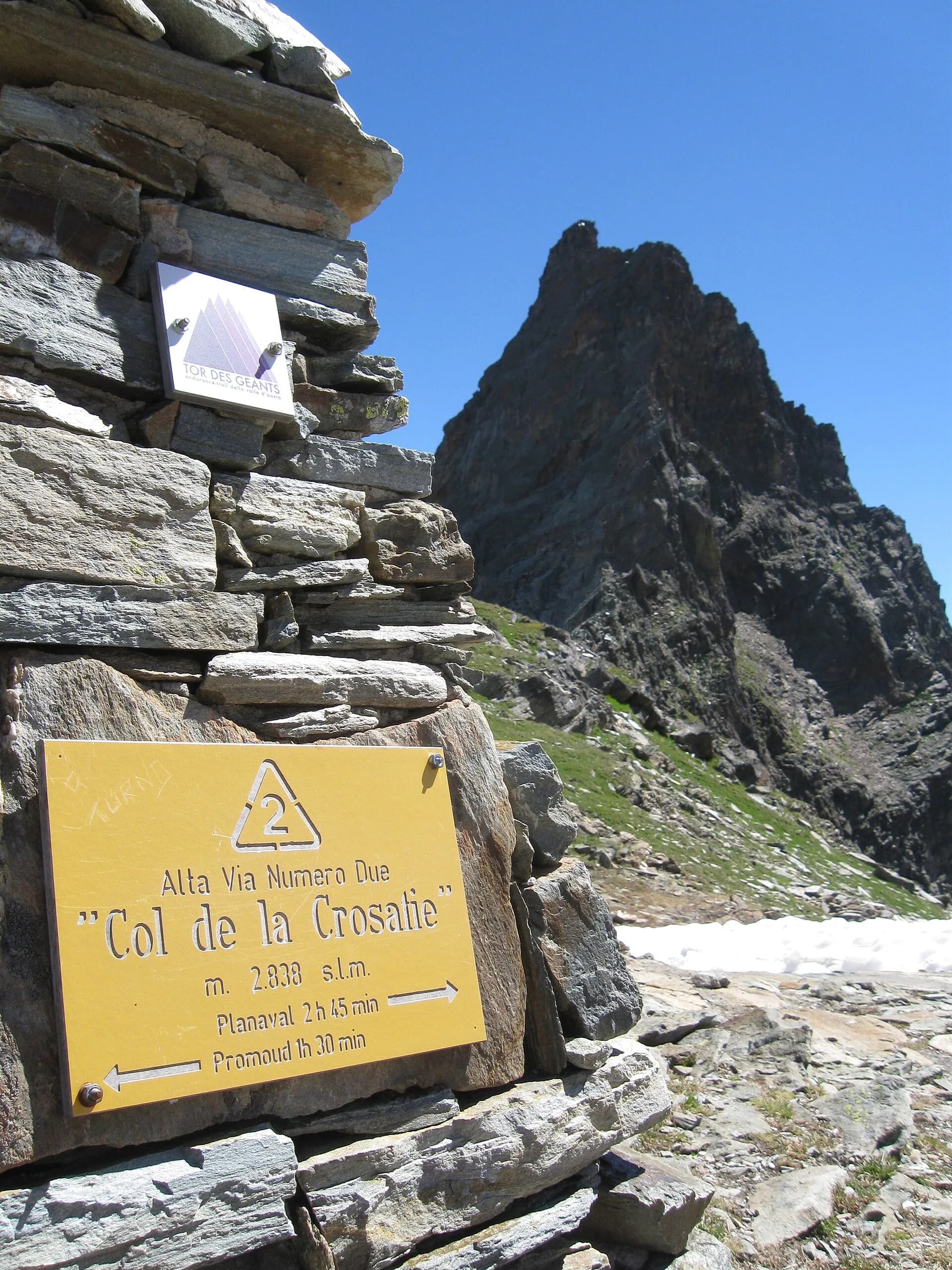 Alta Via 2 — Tappa 3: La Thuile → Promoud